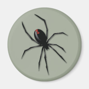 Scary 3D-spider Magnet