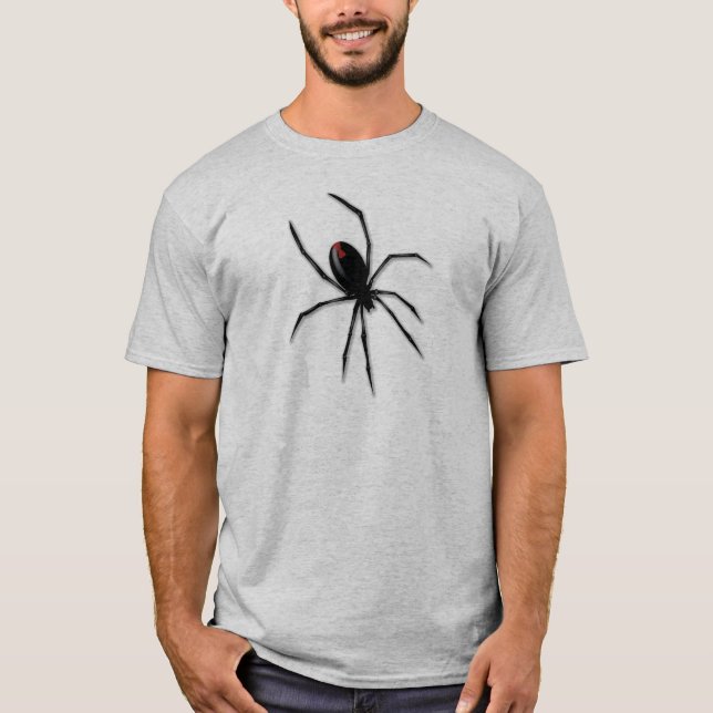 Scary 3D-spider T-shirt (Framsida)