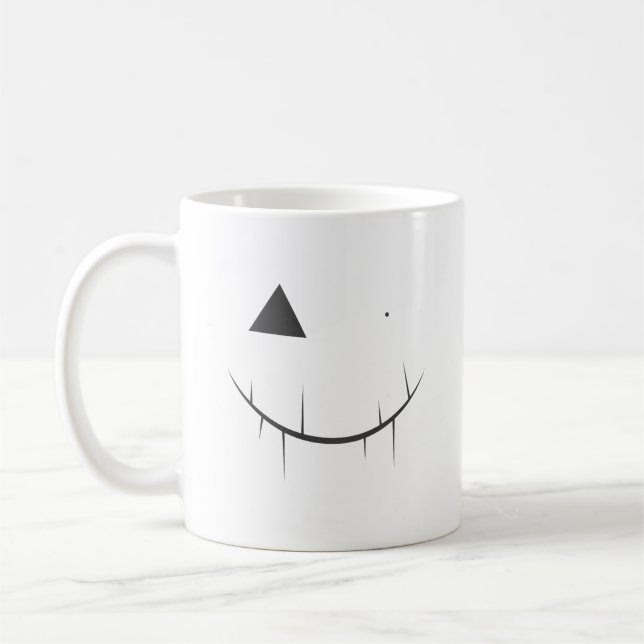 Scary Ansikte Kaffemugg (Vänster)