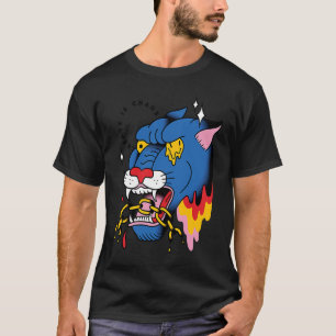 Scary asian japanese draon t shirt