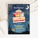 Scary Backyard Halloween Movie Natt Birthday Inbjudningar<br><div class="desc">Fira en fang-tastic-födelsedag med våra Halloween-temade inbjudningar! Perfekt för att skapar din lilla födelsedag extra magisk och minnesvärd. Hämta,  skriv ut och låt party börja! 🎈 👻 15 SE C</div>