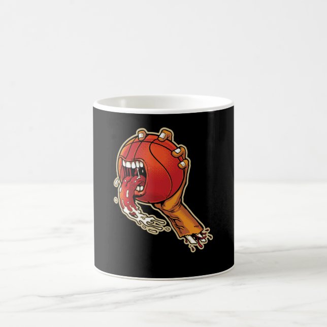 Scary Basketball Kaffemugg (Center)
