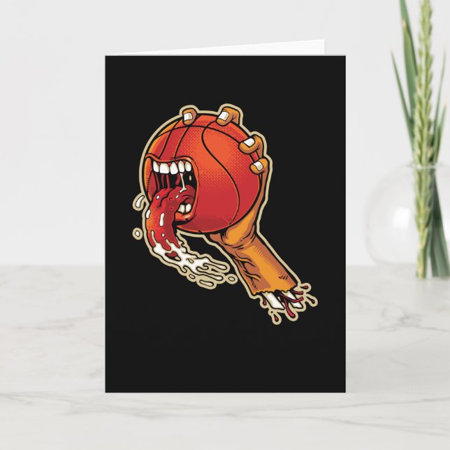 Scary Basketball Kort (Framsida)