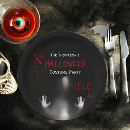 Scary Bloody Halloween Costume Party Black