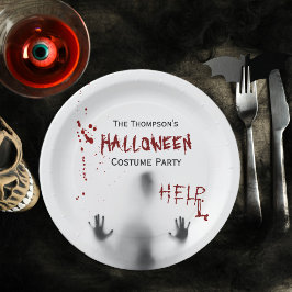Scary Bloody Halloween Costume Party White