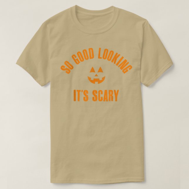 Scary Bra Tittar Halloween  T Shirt (Design framsida)