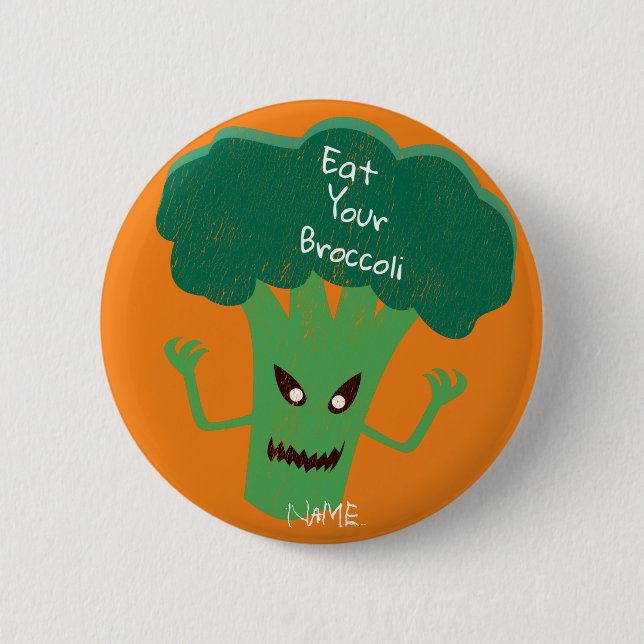 Scary Broccoli Thunder_Cove Knapp (Framsida)