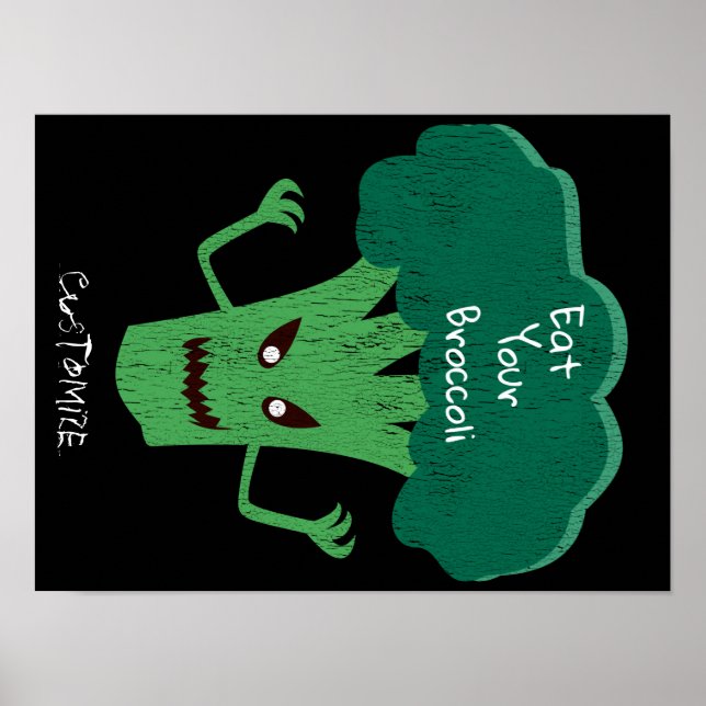 Scary Broccoli Thunder_Cove Poster (Framsidan)
