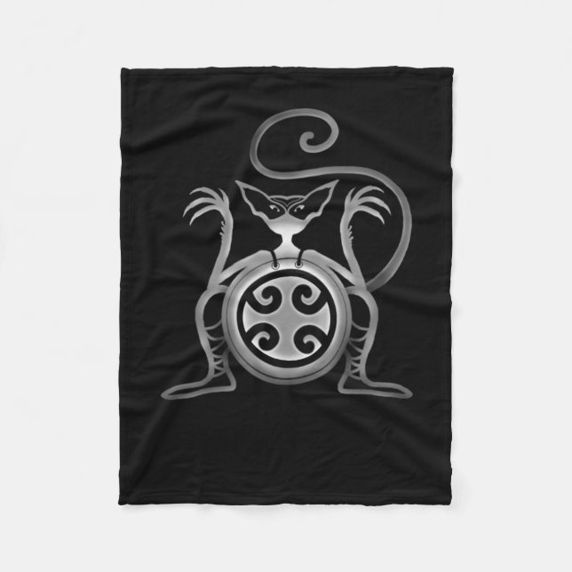 Scary Cat Fleecefilt (Framsidan)