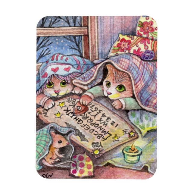 Scary Cats Magnet (Vertikal)