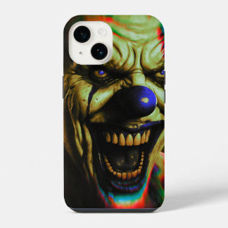 Scary clown iPhone 14 fodral