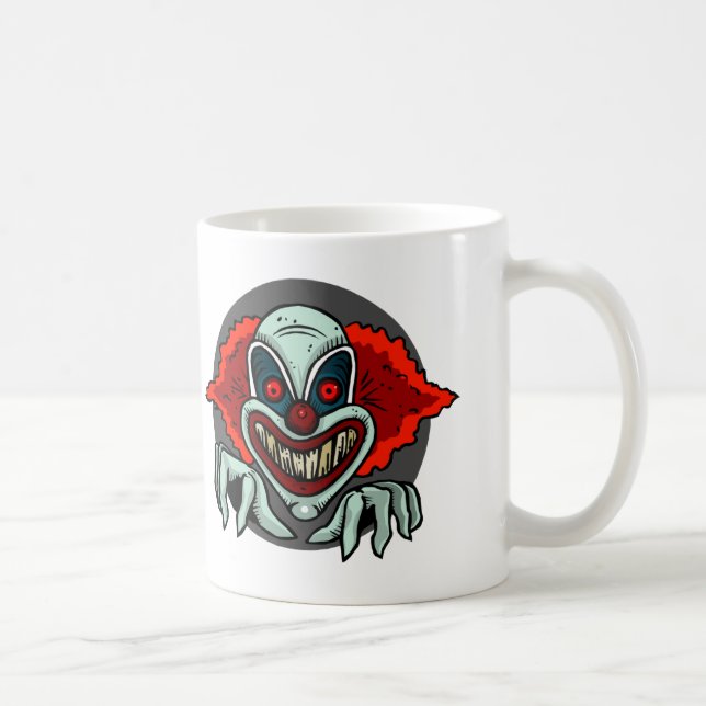 Scary Clown Kaffemugg (Höger)