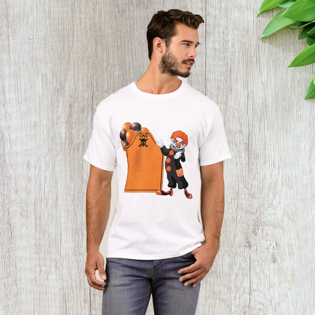 Scary Clown Manar T-Shirt (Skapare uppladdad)