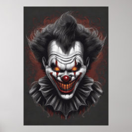 Scary Clown Poster