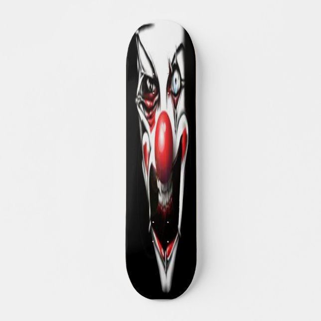 Scary Clown Skateboard (Framsida)
