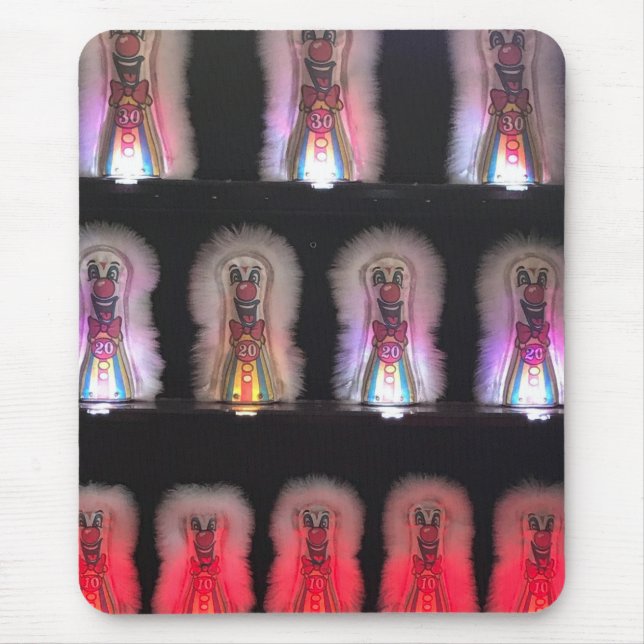 Scary Clowns Boardwalds Arcade-spelfoto Musmatta (Framsidan)