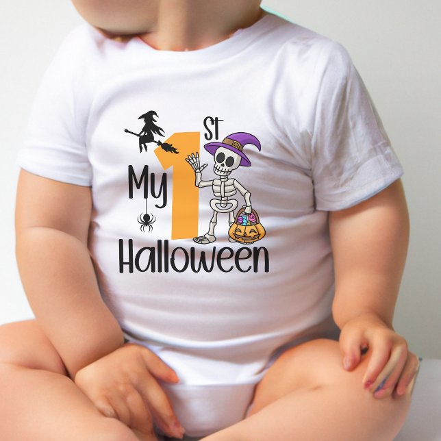 Scary Costume Gift Cute Outfit My 1st Halloween T Shirt (Skapare uppladdad)