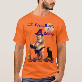 Scary CreatOrange Halloween Autumn T-Shirt