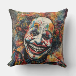 Scary Creepy Clown Kudde