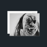 Scary Creepy Mask Helg Vykort<br><div class="desc">2025</div>