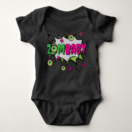 Scary Cute Funny Funky Pap Art ZomBaby T Shirt