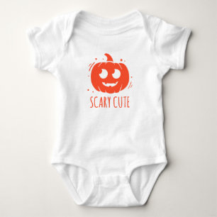 Scary Cute Halloween Baby Jersey Bodykostym T Shirt