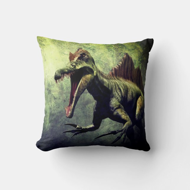 Scary Dinosaur Kudde (Framsida)
