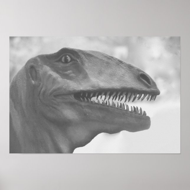 Scary Dinosaur Poster (Framsidan)