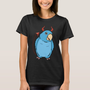 Scary Djävulen Costume Parrot I Blue Parrotlet T Shirt