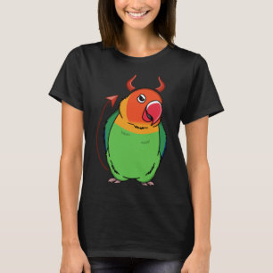 Scary Djävulen Costume Parrot I Fischers Lovebird T Shirt