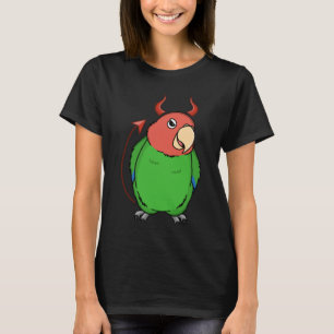 Scary Djävulen Costume Parrot I Rosy mötte Grönt K T Shirt