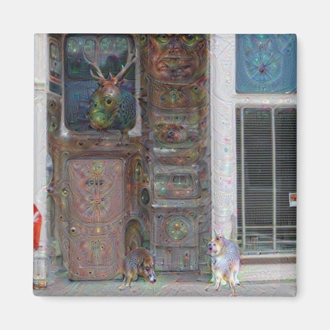 Scary Dreams Magnet (Framsidan)