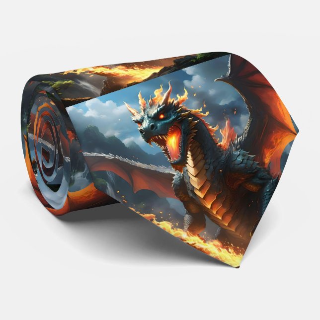 Scary Fire Breathing Dragon Slips (Rullad)