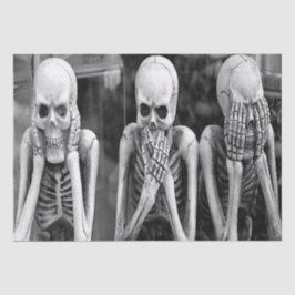 Scary Funny Skeletons Halloween-papperet