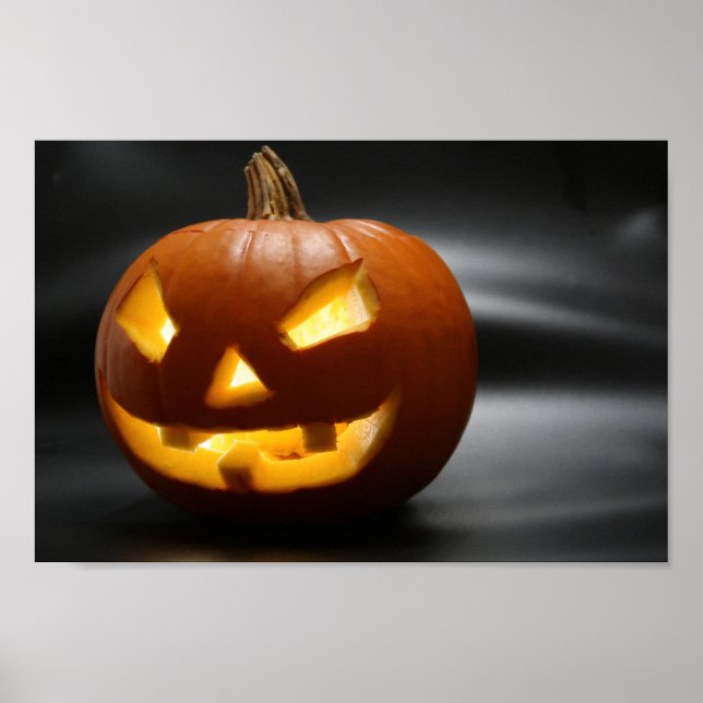 Scary Gap Tooth Halloween pumpkin Poster (Framsidan)