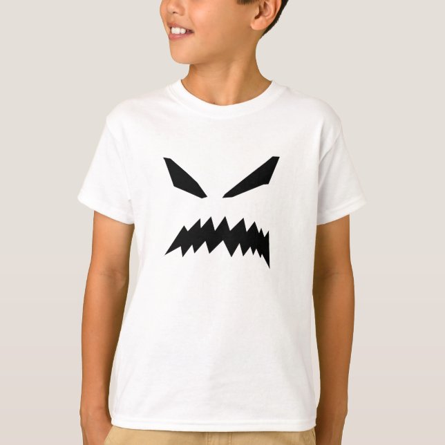 Scary Ghost Kids T-Shirt (Framsida)