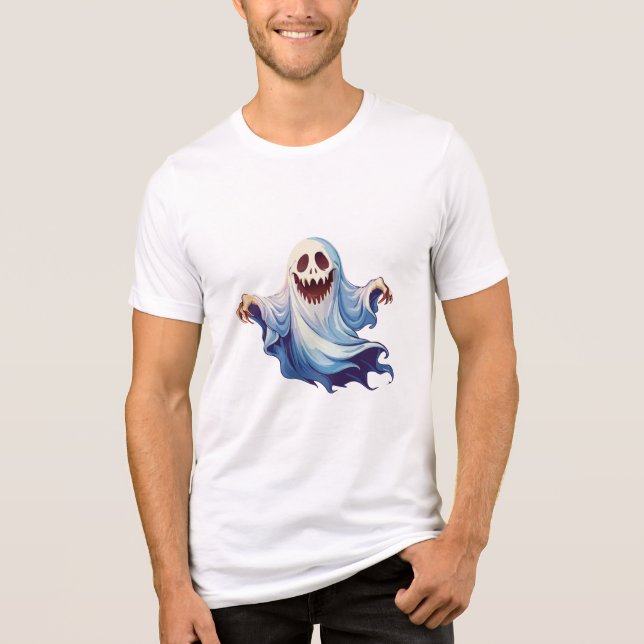 Scary ghost T-Shirt (Framsida)