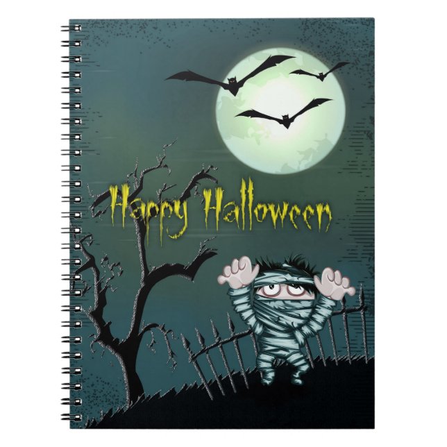 Scary Halloween Anteckningsbok (Framsidan)