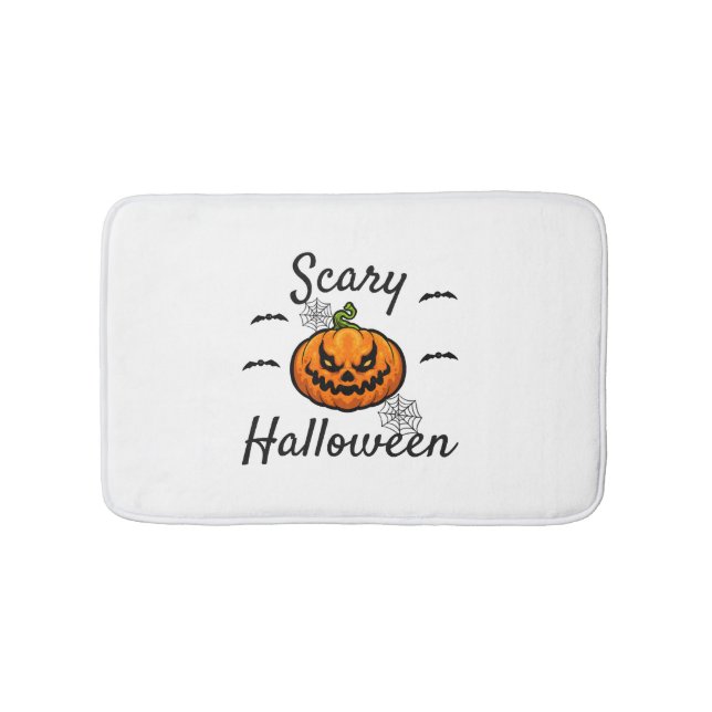 Scary Halloween Badrumsmatta (Framsidan)