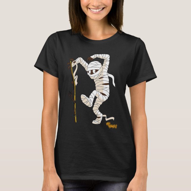 Scary Halloween Costume T Shirt (Framsida)