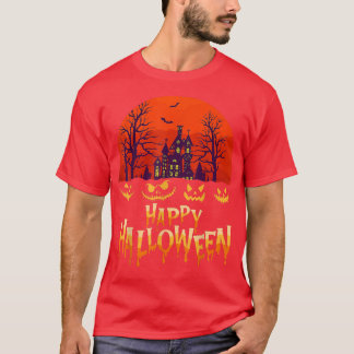 Scary Halloween Design Broom Engraved Dachshund Mo T Shirt