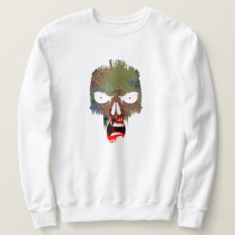 Scary Halloween Evil Pirat Skull Skräm Costume Lång Ärmad Tröja