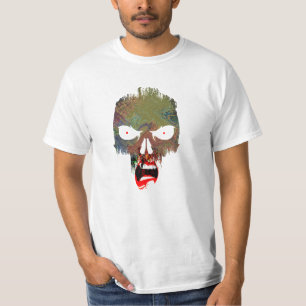 Scary Halloween Evil Pirat Skull Skräm Costume T Shirt