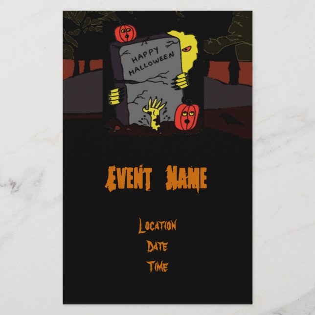 Scary Halloween Flyer (Framsidan)
