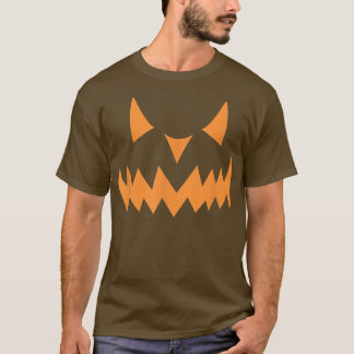 Scary Halloween Jack o lantern T Shirt