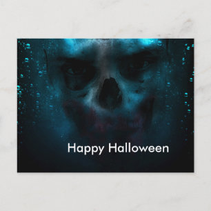 Scary Halloween Natt Vykort