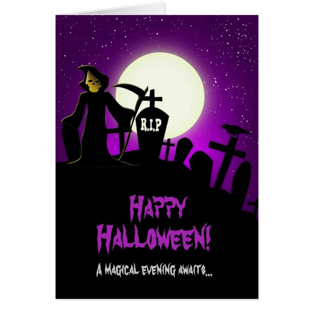 Scary Halloween OBS Kort (Framsidan)