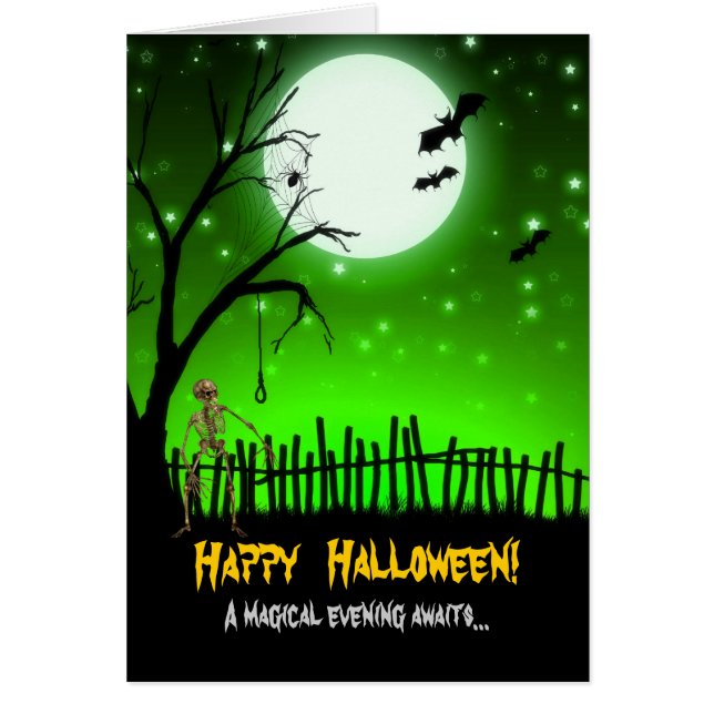 Scary Halloween OBS Kort (Framsidan)