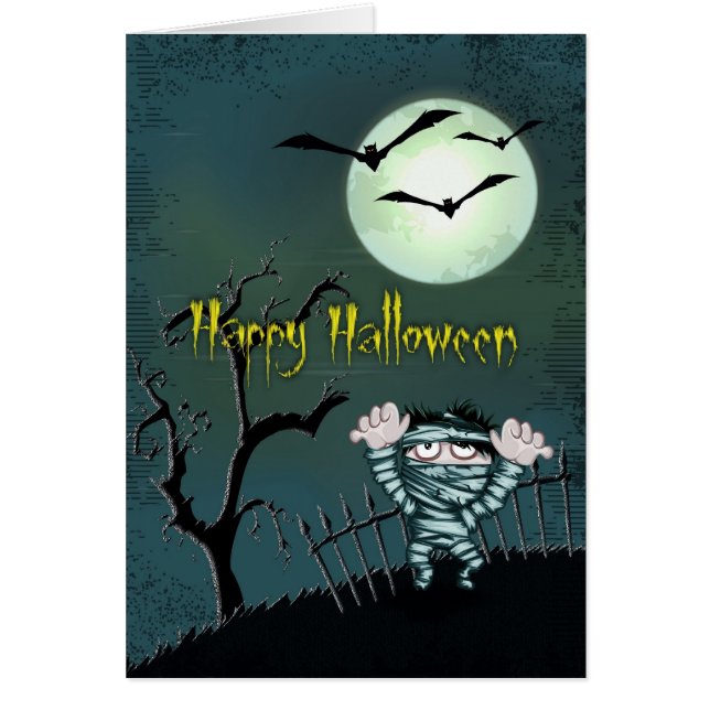 Scary Halloween OBS Kort (Framsidan)