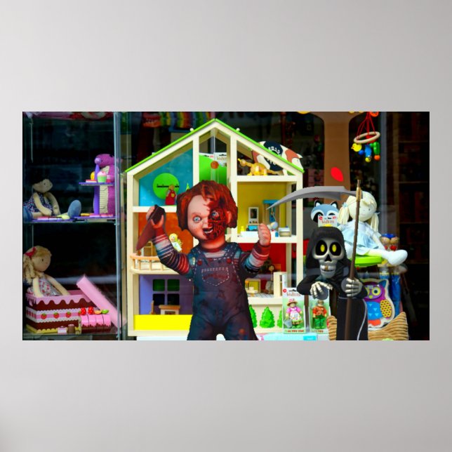 Scary Halloween. Poster (Framsidan)